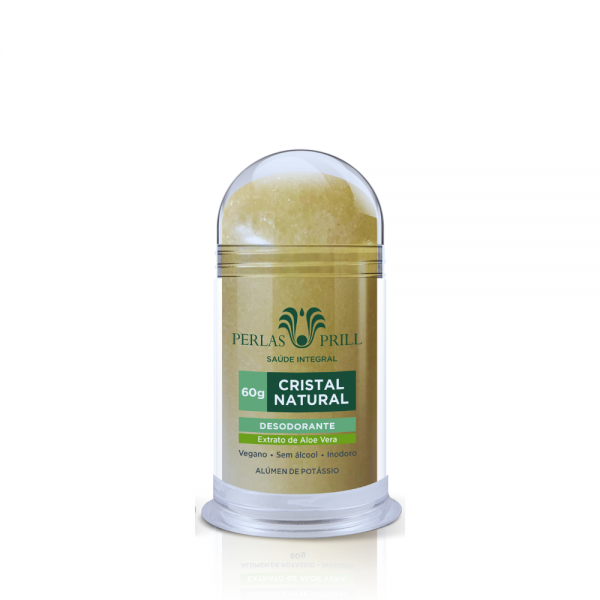Desodorante Cristal Natural Extrato de Aloe Vera (60g)