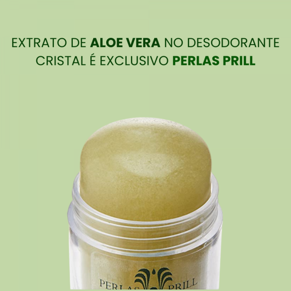 Desodorante Cristal Natural Extrato de Aloe Vera (60g)