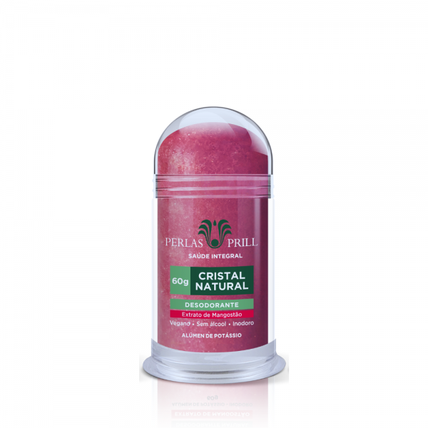 Desodorante Cristal Natural Extrato de Mangostão (60g)