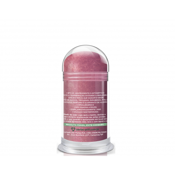 Desodorante Cristal Natural Extrato de Mangostão (60g)
