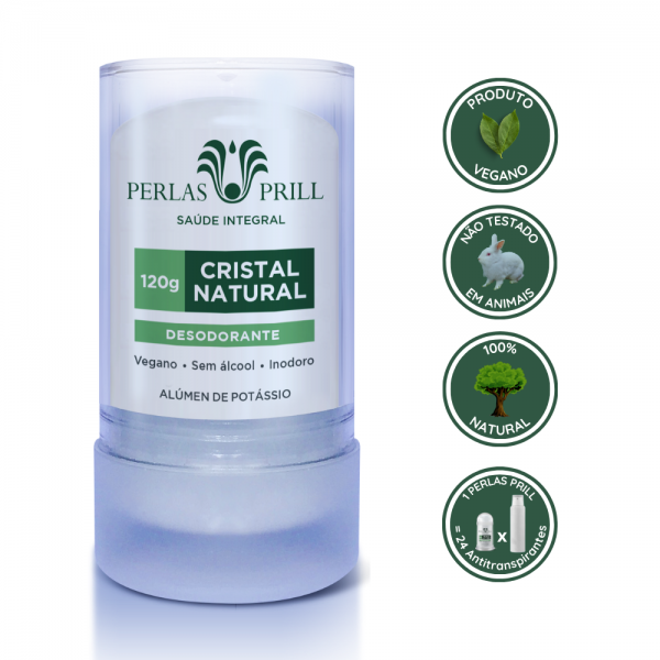 Desodorante Cristal Natural Neutro (120g)