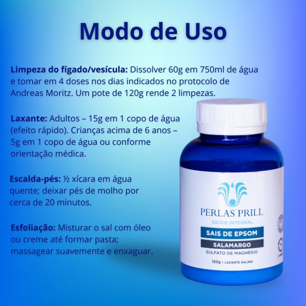 Sais de Epsom (120g)