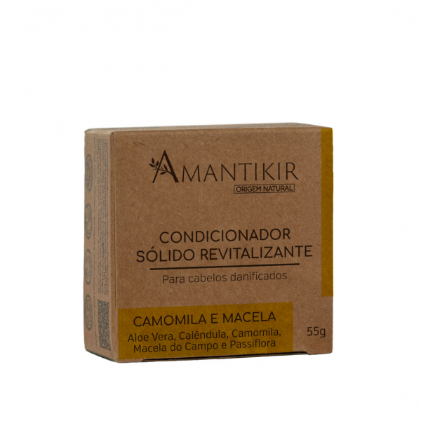 Condicionador Sólido Revitalizante - Camomila e Macela (55g)