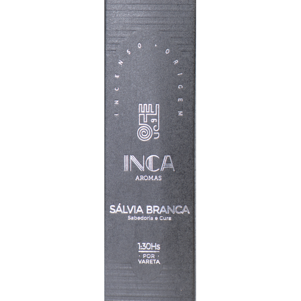 Incenso Origem Sálvia Branca - Sabedoria e Cura - 4 Varetas