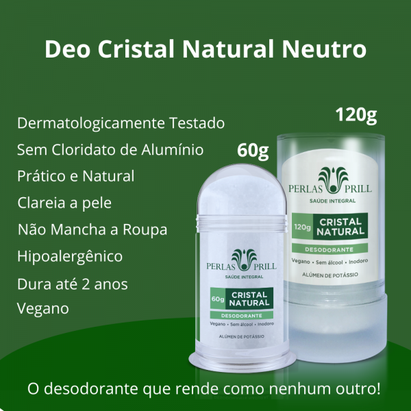 Kit Neutralidade - 1 Desodorante de 120g + 1 de 60g