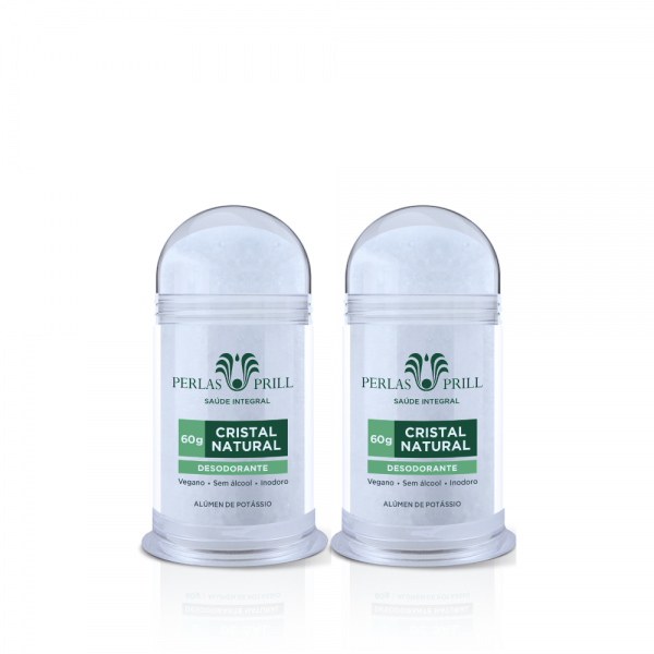 Kit  Puro Cristal - 2 Desodorantes Neutro 60g
