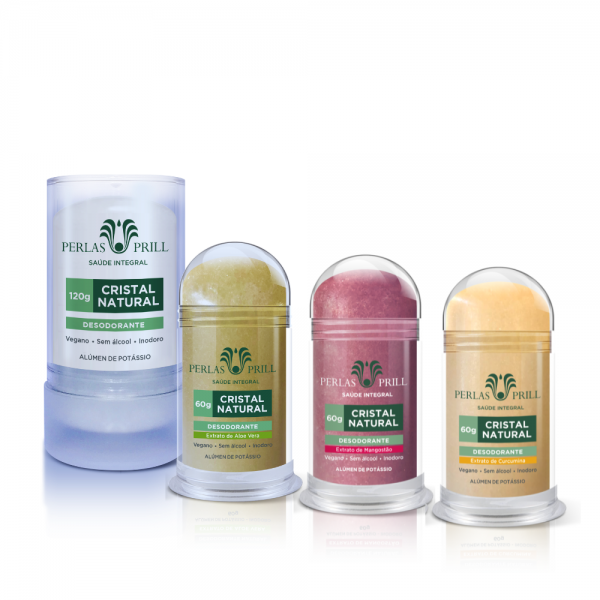 Kit Família - 1 Desodorante 120g + 3 Extratos 60g