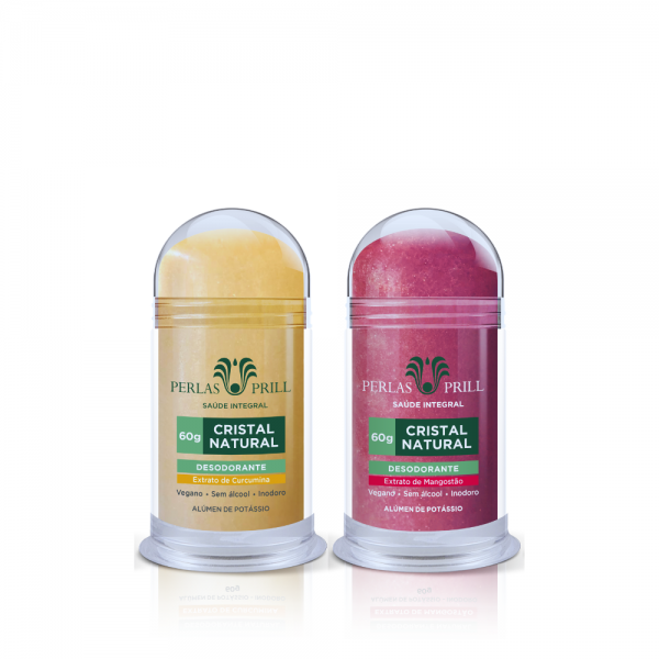 Desodorante Curcumina 60g + Aloe Vera 60g