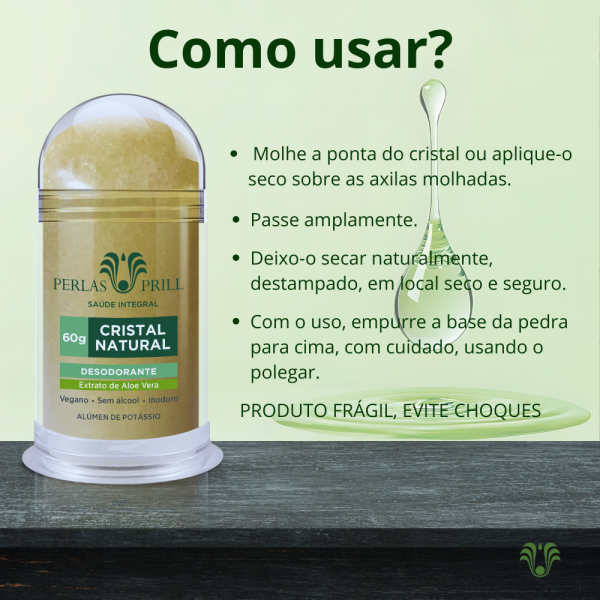 Desodorante Curcumina 60g + Aloe Vera 60g