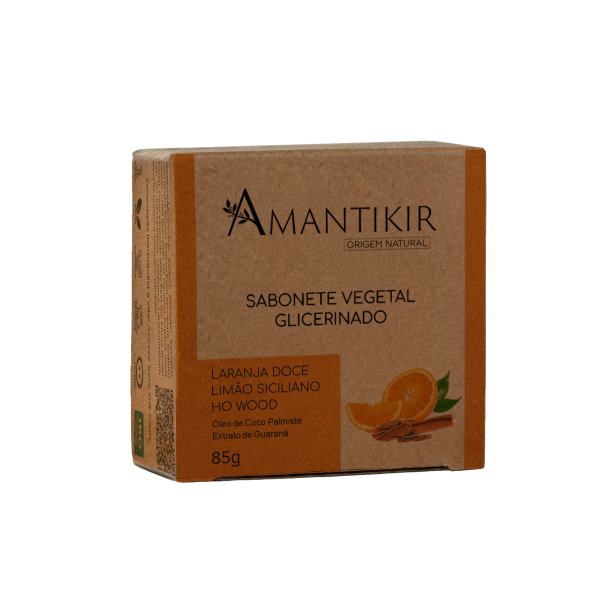 Sabonete Glicerinado Vegetal - Laranja (85g)